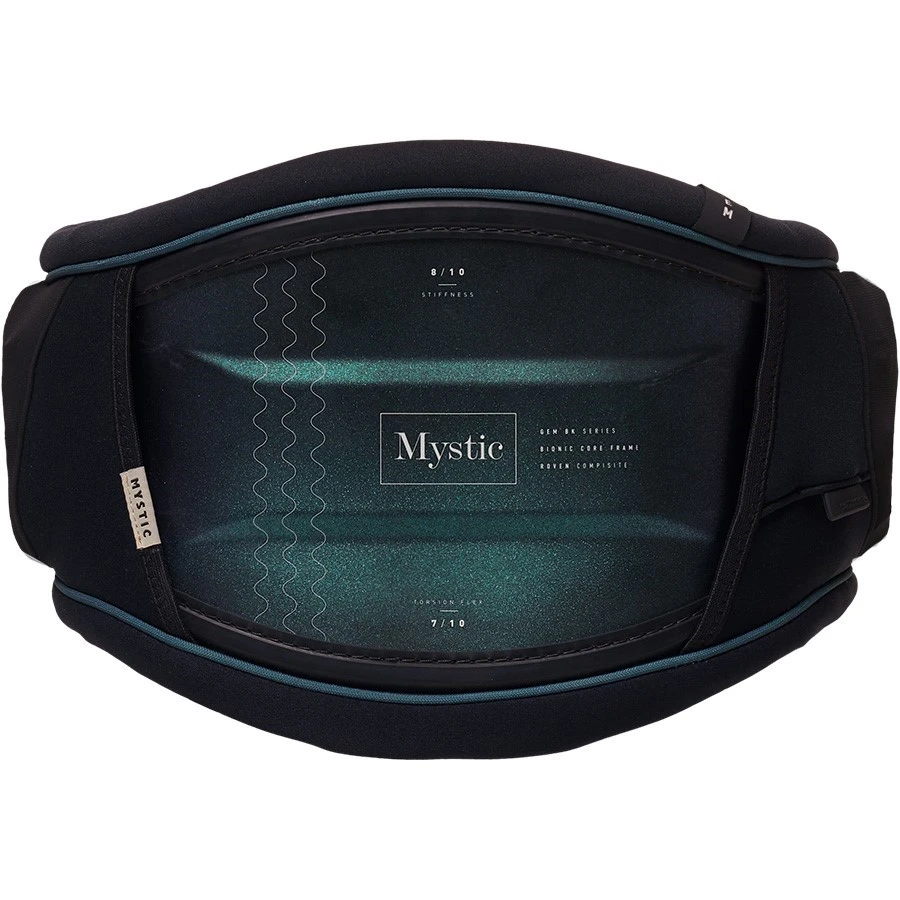 2023 Mystic Gem BK Womens Kiteboarding Waist Harness - Black/Glitter Discounts Apply ! 1 2023 Mystic Gem BK Womens Kiteboarding Waist Harness - Black/Glitter Discounts Apply !