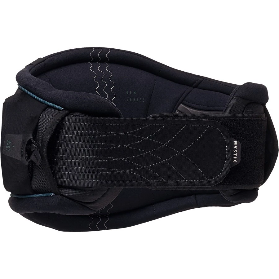 2023 Mystic Gem BK Womens Kiteboarding Waist Harness - Black/Glitter Discounts Apply ! 2 2023 Mystic Gem BK Womens Kiteboarding Waist Harness - Black/Glitter Discounts Apply ! - Image 2
