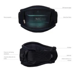 2023 Mystic Gem BK Womens Kiteboarding Waist Harness - Black/Glitter Discounts Apply ! 9 2023 Mystic Gem BK Womens Kiteboarding Waist Harness - Black/Glitter Discounts Apply ! -DriftRide Store 900 mystic gem bk womens waist harness size 5