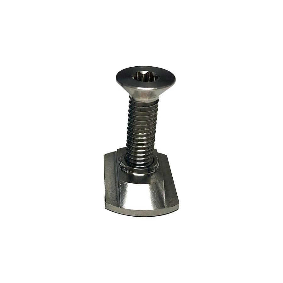 Foilite - M6 Titanium Hydrofoil Hardware Set - 4 Track Nuts And 4 M6 Screws Discounts Apply ! 3 Foilite - M6 Titanium Hydrofoil Hardware Set - 4 Track Nuts And 4 M6 Screws Discounts Apply ! - Image 3