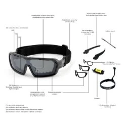 Ocean Chameleon Kiteboarding Water Shades - Matte Black W/Blue Revo Lense Discounts Apply ! 5 Ocean Chameleon Kiteboarding Water Shades - Matte Black W/Blue Revo Lense Discounts Apply ! -DriftRide Store ocean chameleon glasses matte black revo blue lense 3