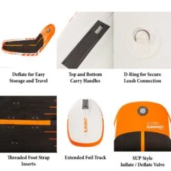 Slingshot I-Fly V1 Inflatable Wingboard Discounts Apply ! -DriftRide Store slingshot ifly v1 wingboard size 7